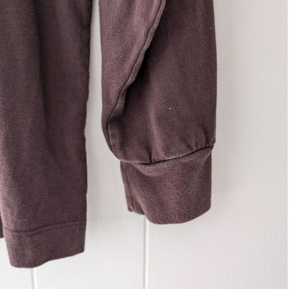 Fear of God Essentials Purple Cotton Mock Neck Long Sleeve T-Shirt, size S - Picture 6 of 6